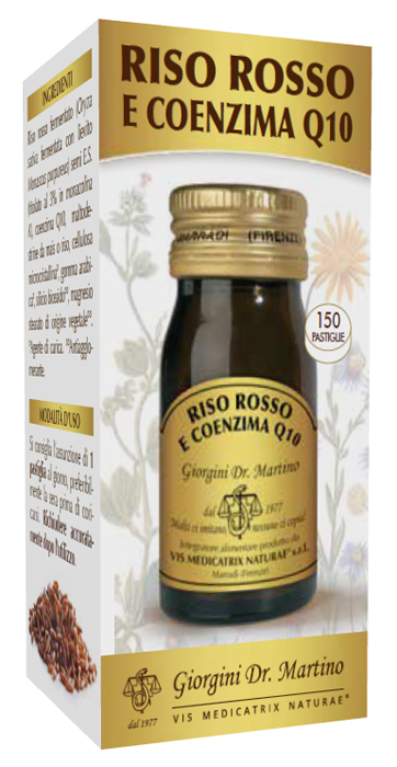 RISO ROSSO E COENZIMA Q10 30 G 150 PASTIGLIE - Farmastop