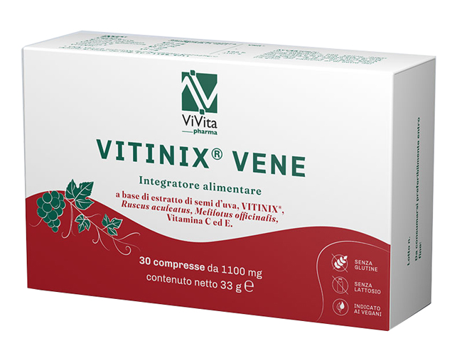 VITINIX VENE 30 COMPRESSE - Farmastop
