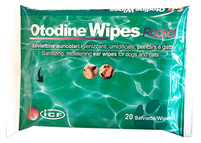 OTODINE WIPES POCKET 20 PEZZI - Farmastop