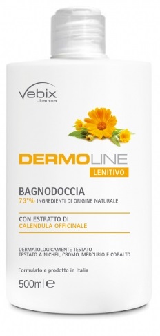 VEBIX DERMOLINE CALENDULA BAGNODOCCIA 500 ML - Farmastop