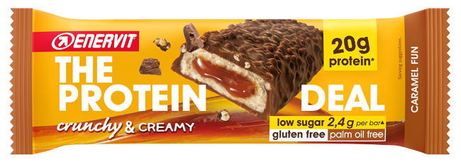 THE PROTEIN DEAL CARAMEL FUN BARRETTA 55 G - Farmastop