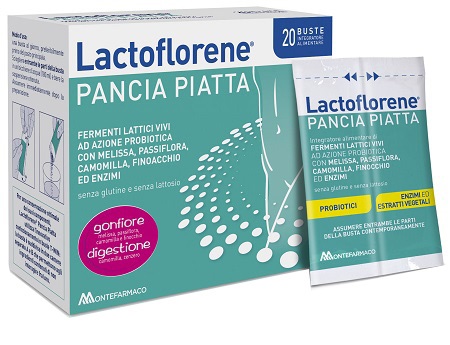 LACTOFLORENE PANCIA PIATTA 20 BUSTINE - Farmastop