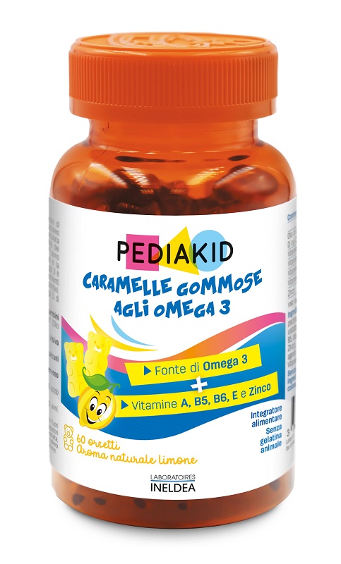 PEDIAKID OMEGA3 60 ORSETTI GOMMOSI - Farmastop