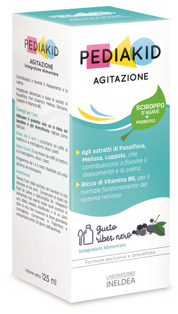 PEDIAKID AGITAZIONE SCIROPPO 125 ML - Farmastop