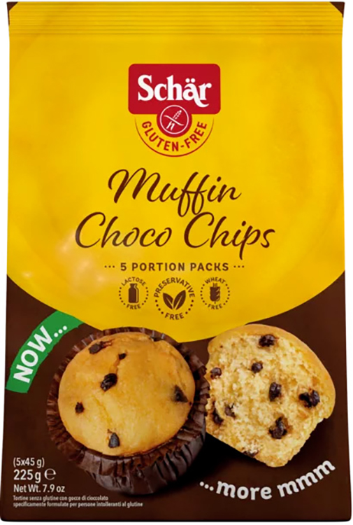 SCHAR MUFFIN CHOCO CHIP 225 G - Farmastop