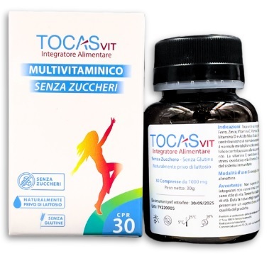 TOCASVIT 30 COMPRESSE SENZA ZUCCHERO NUOVO FORMATO - Farmastop