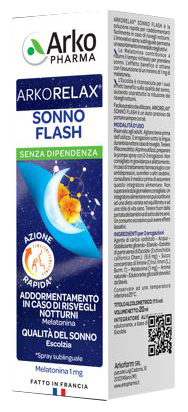 ARKORELAX FLASH SONNO SPRAY 20 G - Farmastop