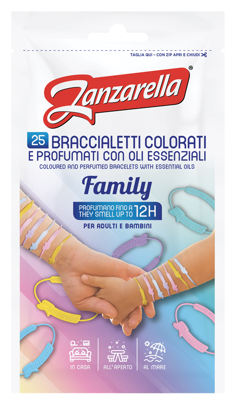 ZANZARELLA BRACCIALETTI FAMILY 25 PEZZI - Farmastop