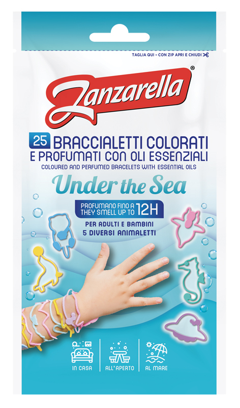 ZANZARELLA BRACCIALETTI UNDER THE SEA 25 PEZZI - Farmastop