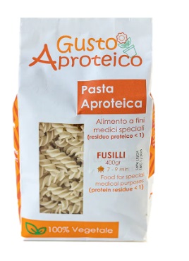 GUSTO APROTEICO FUSILLI 400 G - Farmastop
