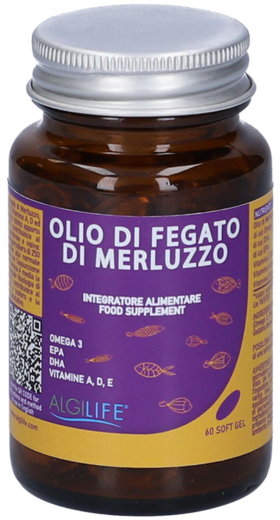 OLIO FEGATO MERLUZZO 60 SOFTGEL - Farmastop