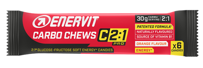 ENERVIT C2 1 CARBO CHEWS 34 G - Farmastop