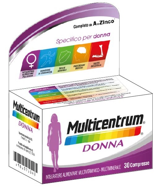 MULTICENTRUM DONNA 30 COMPRESSE - Farmastop