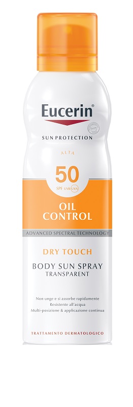EUCERIN SUN SPRAY TOCCO SECCO SPF50 200 ML - Farmastop