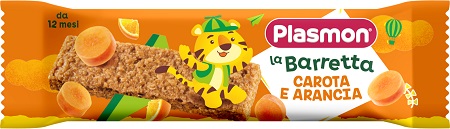 PLASMON LA BARRETTA CAROTA E ARANCIA 20 G - Farmastop