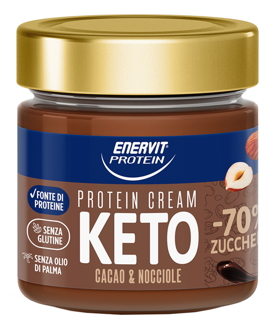 ENERVIT PROTEIN KETO CREMA CIOCCOLATO 180 G - Farmastop