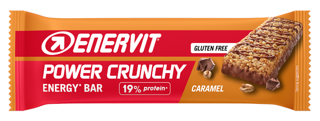 ENERVIT SPORT POWER CRUNCHY CARAMEL 40 G - Farmastop