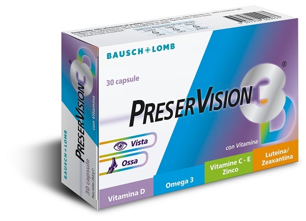 PRESERVISION 3D 30 CAPSULE MOLLI - Farmastop