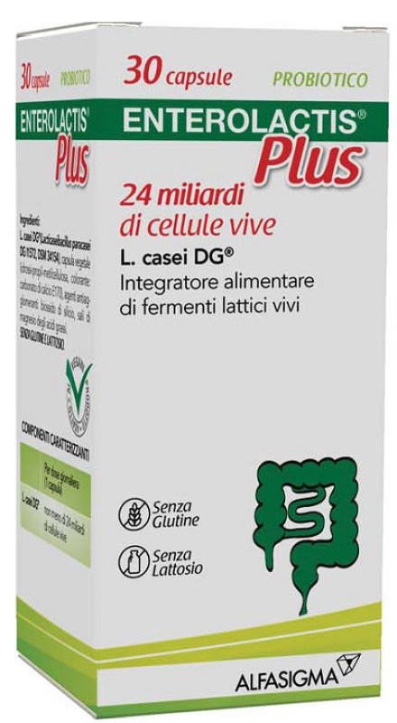ENTEROLACTIS PLUS 30 CAPSULE - Farmastop