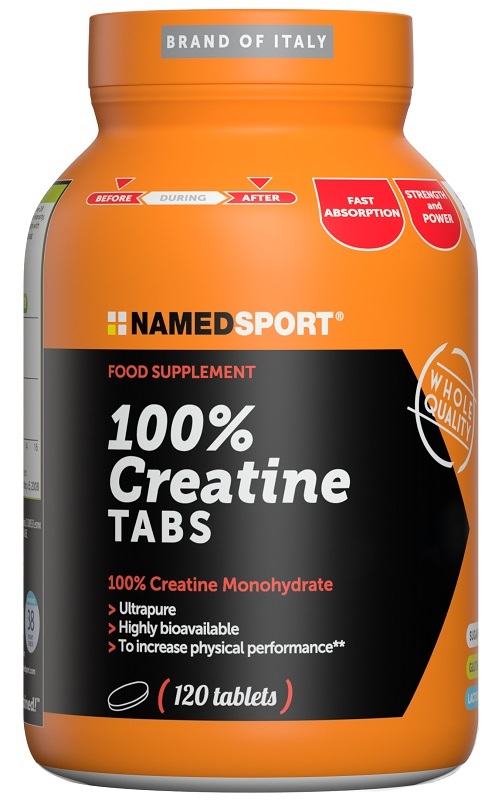 100% CREATINE TABS RB 120 COMPRESSE - Farmastop