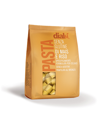 DIALSI' PASTA SENZA GLUTINE DI MAIS E RISO MEZZE MANICHE 63 800 G - Farmastop