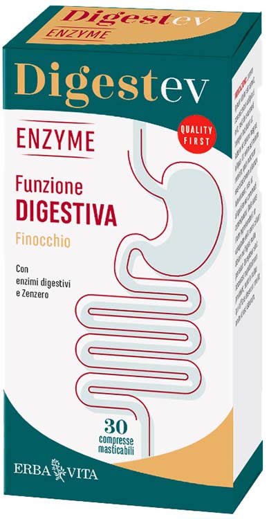 DIGEST EV ENZYME 30 COMPRESSE - Farmastop