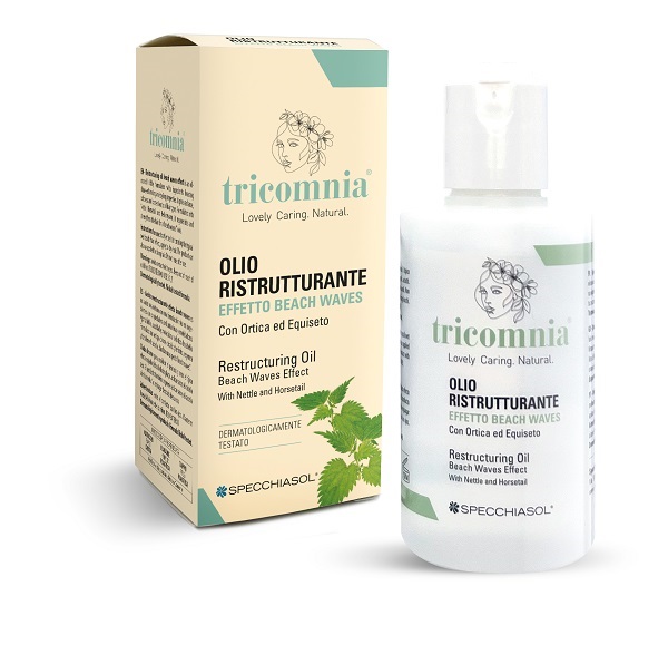 TRICOMNIA OLIO RISTRUTTURANTE EFFETTO BEACH WAVES 50 ML - Farmastop
