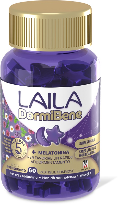LAILA DORMIBENE 60 GOMMOSE - Farmastop