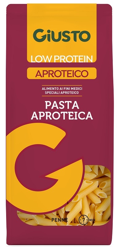 GIUSTO APROTEICO PENNE RIGATE 250 G - Farmastop