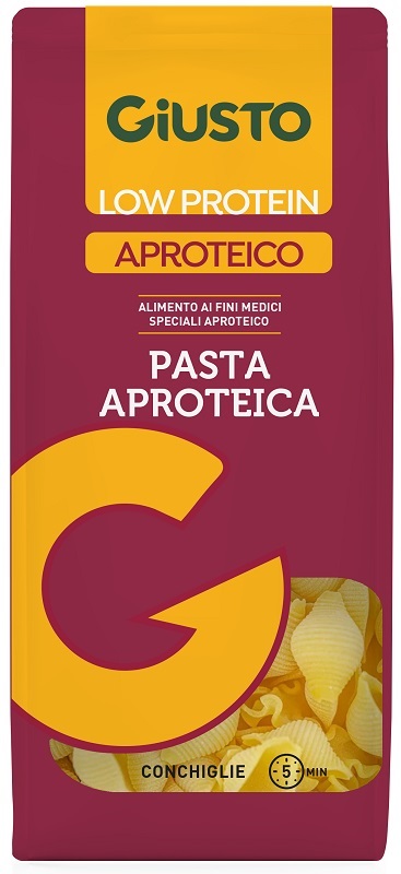 GIUSTO APROTEICO CONCHIGLIE 250 G - Farmastop