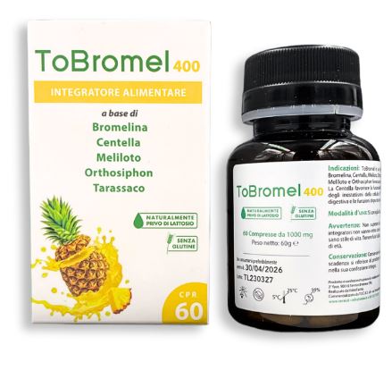 TOBROMEL 400 60 COMPRESSE - Farmastop