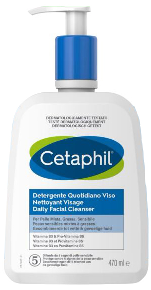 CETAPHIL DETERGENTE QUOTIDIANO VISO 470 ML - Farmastop