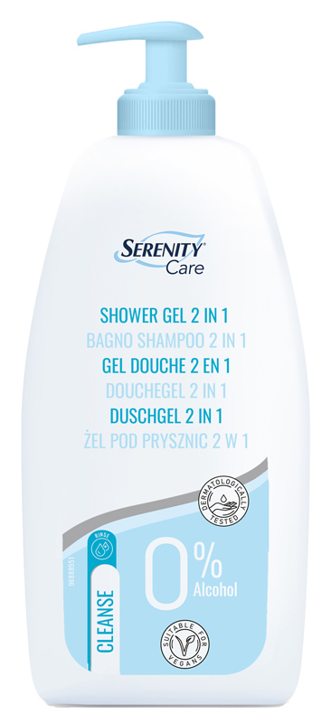 SERENITY CARE BAGNO SHAMPOO 2 IN 1 500 ML - Farmastop