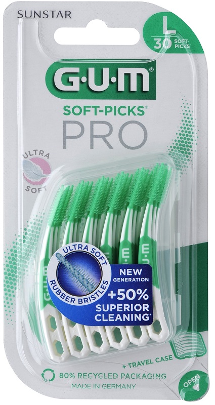 GUM SOFT PICK PRO LARGE 30 PEZZI - Farmastop