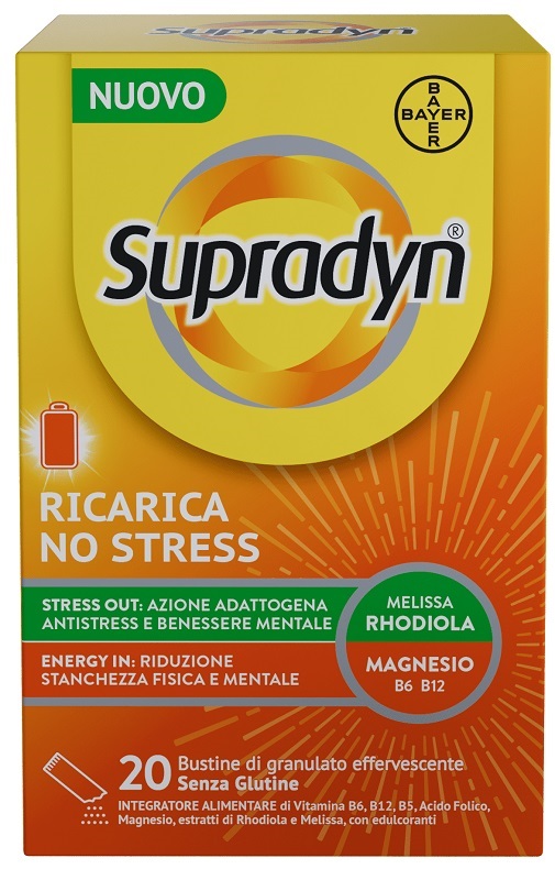 SUPRADYN RICARICA NO STRESS 20 BUSTINE - Farmastop