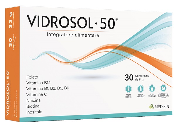 VIDROSOL 50 30 COMPRESSE - Farmastop
