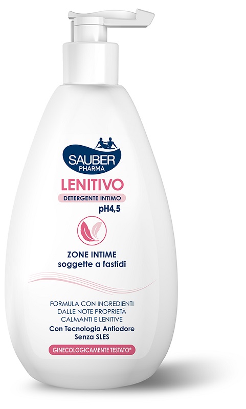 SAUBER DETERGENTE INTIMO LENITIVO 500 ML - Farmastop