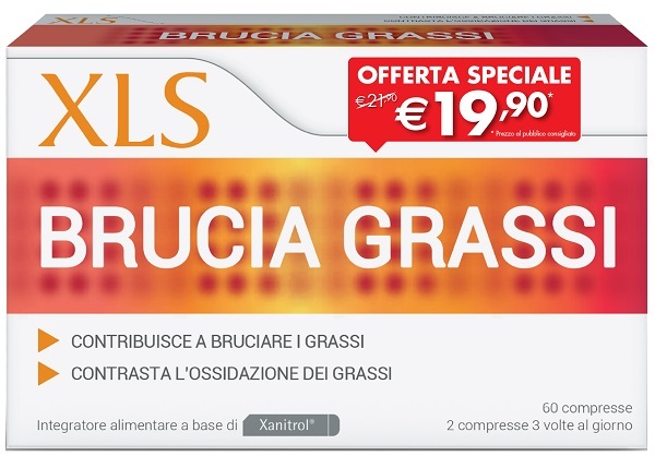 XLS BRUCIA GRASSI 60 COMPRESSE TAGLIO PREZZO - Farmastop