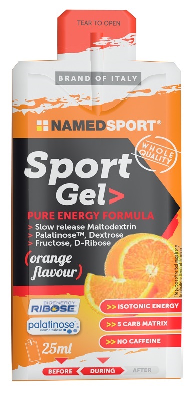 SPORT GEL ORANGE 25 ML - Farmastop