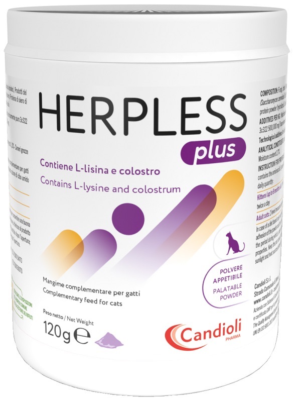 HERPLESS PLUS POLVERE 120 G - Farmastop
