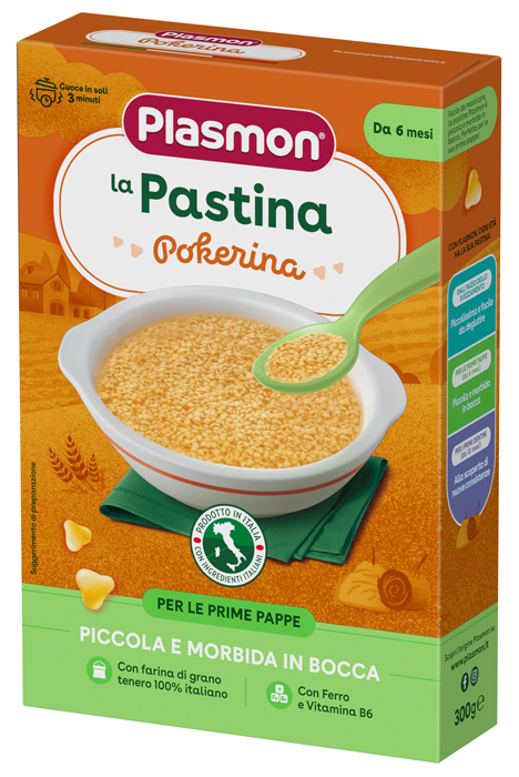 PLASMON PASTA POKERINA 300 G - Farmastop