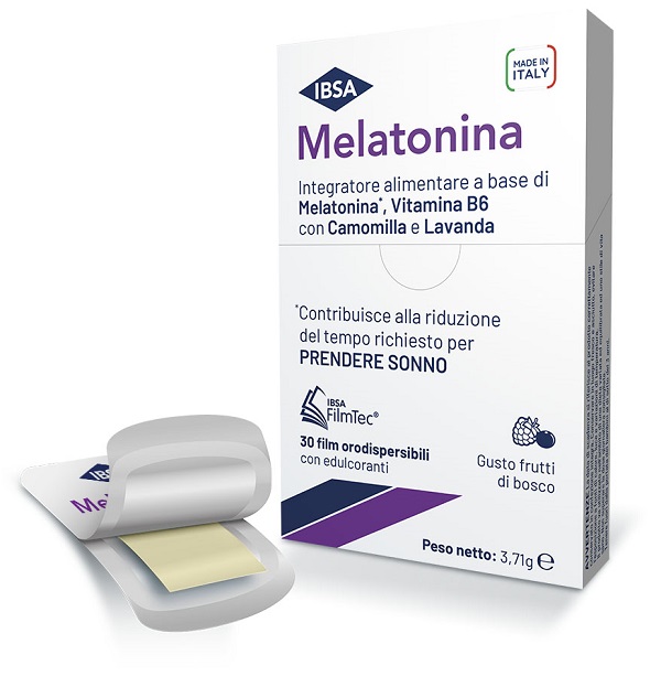 MELATONINA IBSA 30 FILM ORALI - Farmastop