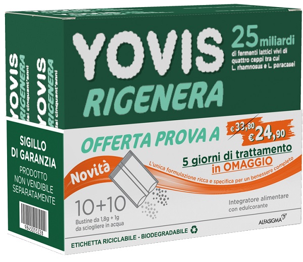 YOVIS RIGENERA BUNDLE PACK 20 BUSTINE - Farmastop