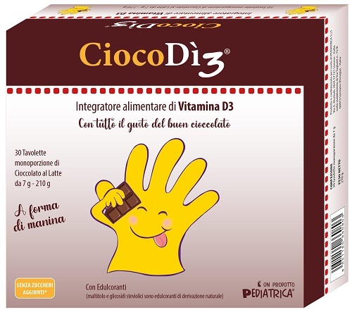 CIOCODI3 30 TAVOLETTE DI CIOCCOLATO - Farmastop