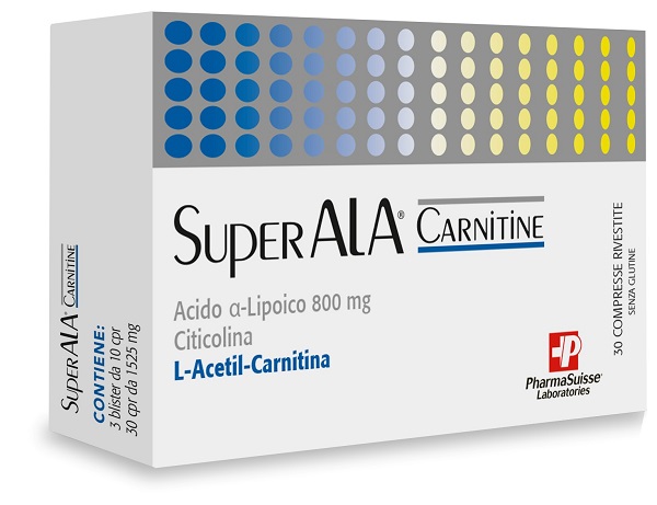 SUPERALA CARNITINE 30 COMPRESSE - Farmastop