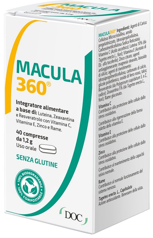 MACULA 360 40 COMPRESSE - Farmastop