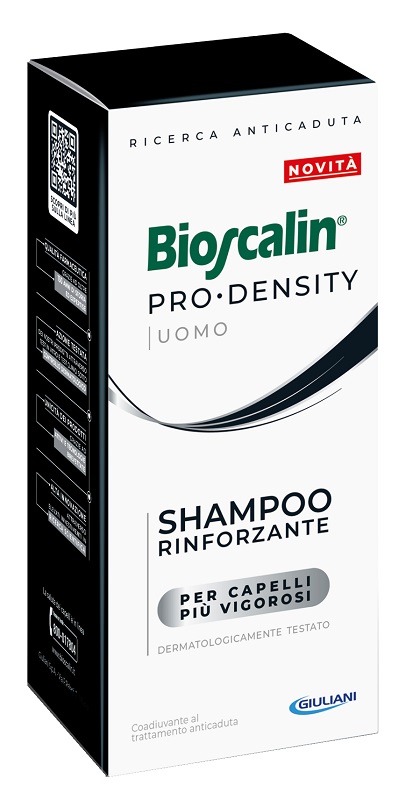 BIOSCALIN PRO DENSITY UOMO SHAMPOO RINFORZANTE 200 ML - Farmastop
