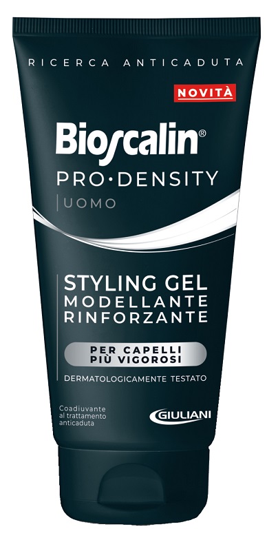 BIOSCALIN PRO DENSITY UOMO STYLING GEL MODELLANTE RINFORZANTE 150 ML - Farmastop