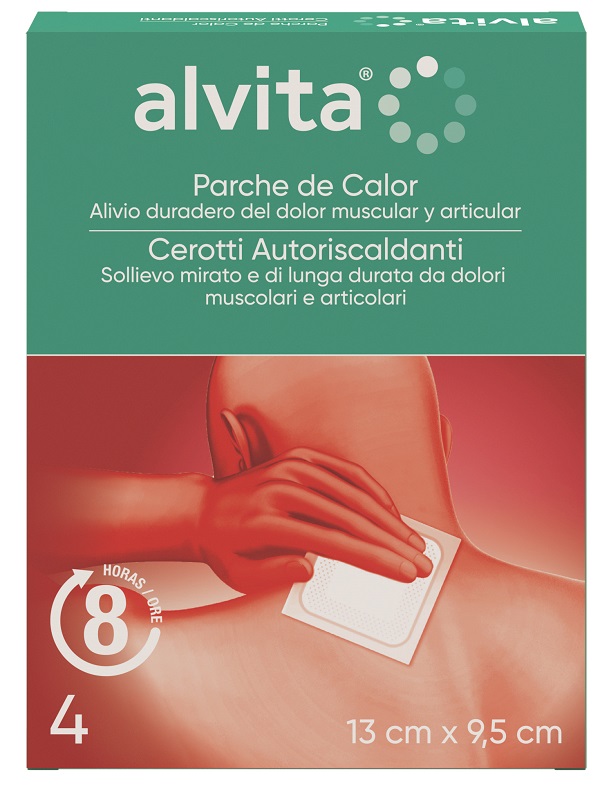 CEROTTO AUTORISCALDANTE ALVITA 4 PEZZI - Farmastop