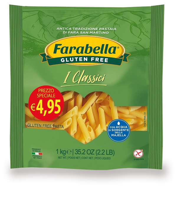 FARABELLA PENNE RIGATE PROMO 1 KG - Farmastop